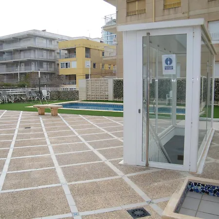 Apartment En Playa De Gandia: 1 Dormitorio, Frente Al Mar, A/a, Piscina, Parking, Exclusivo Familias - Es-314-9 Gandia