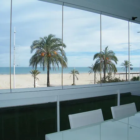 Apartment En Playa De Gandia: 1 Dormitorio, Frente Al Mar, A/a, Piscina, Parking, Exclusivo Familias - Es-314-9